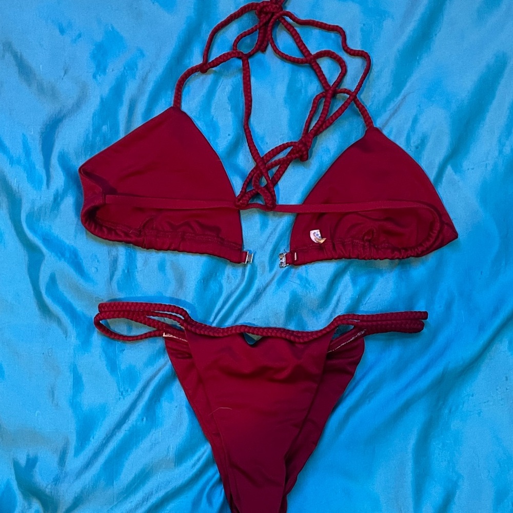 Red bikini